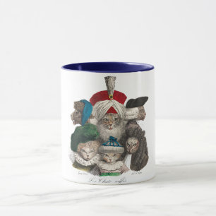 Historische Katzenvorfahren Vintage Katzen Geschic Tasse