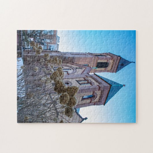 Historische Kirche Puzzle (Horizontal)