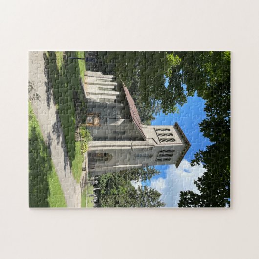Historische Kirche Puzzle (Horizontal)