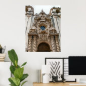 Historische Kirche san diego Poster (Heimbüro)