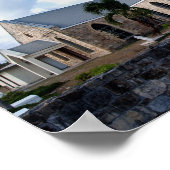 Historische Kirche von Antigua Canvas Print Poster (Ecke)