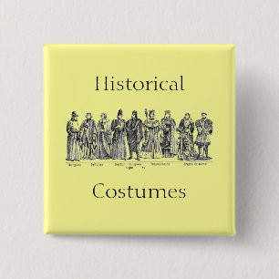 Historische Kostüme Button