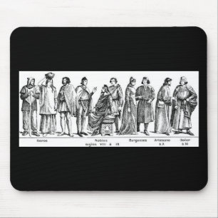 Historische Kostüme-Mauspad Mousepad