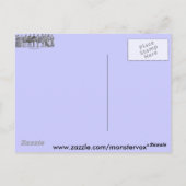 Historische Kostüme Postkarte (Rückseite)