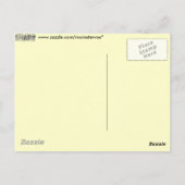 Historische Kostüme Postkarte (Rückseite)