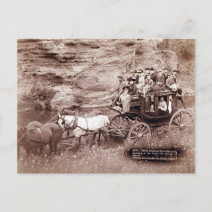 Historische Kutsche Postkarte