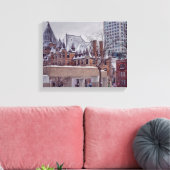 Historische Leinwand Montreal (Insitu (Wohnzimmer))