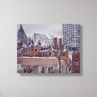 Historische Leinwand Montreal