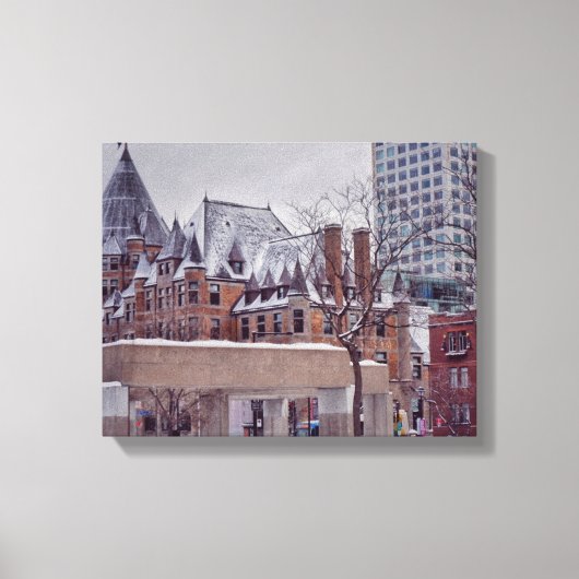 Historische Leinwand Montreal (Vorderseite)