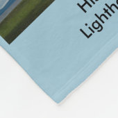 Historische Leuchttürme Fleecedecke (Ecke)