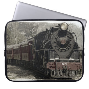 Historische Lokomotive Laptopschutzhülle