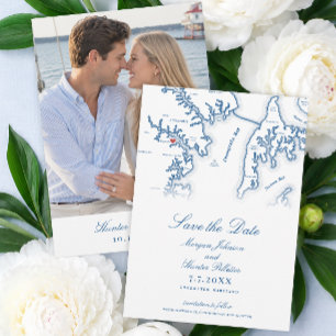 Historische London Town Hochzeit in Annapolis  Save The Date
