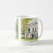 Historische Louisiana-Zuhause-Tasse Kaffeetasse (VorderseiteRechts)