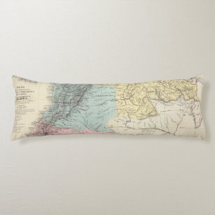 Historische Militärkarten von Venezuela Seitenschläferkissen