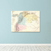 Historische Militärpläne Venezuelas Leinwanddruck (Insitu (Holzboden))