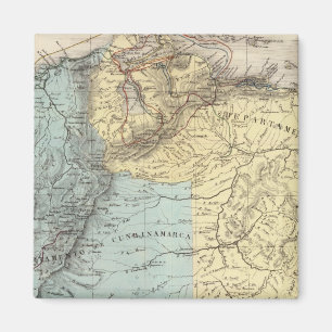 Historische Militärpläne Venezuelas Magnet