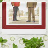 Historische Militäruniformen, Coldstream Schutz Geschirrtuch (Gefaltet)