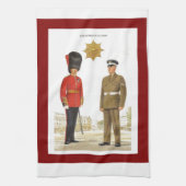 Historische Militäruniformen, Coldstream Schutz Geschirrtuch (Vertikal)
