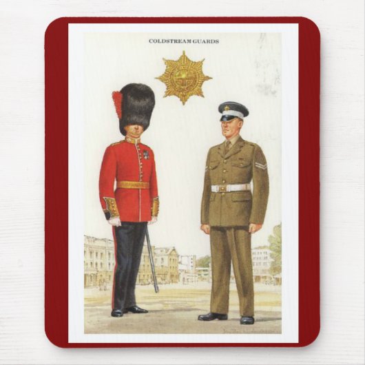 Historische Militäruniformen, Coldstream Schutz Mousepad (Vorne)