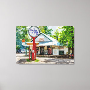 Historische Oark General Store Canvas Print Leinwanddruck