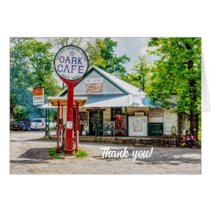 Historische Oark General Store Dankeskarte