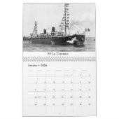 Historische Ozeandampfer Kalender (Jan 2026)