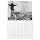 Historische Ozeandampfer Kalender (Mär 2027)