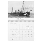 Historische Ozeandampfer Kalender (Jan 2027)