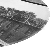 Historische Papiermühle in Pepperell Massachusetts Schneidebrett (Ecke)