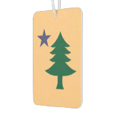 Historische Pine Tree Flagge - Maine Autolufterfrischer (Links)