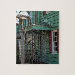 Historische Piraten-Haus-Savanne Georgia USA Puzzle