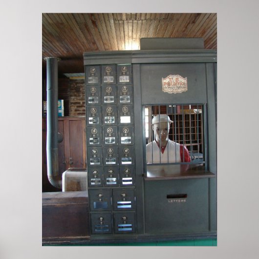 Historische Post Poster (Vorne)