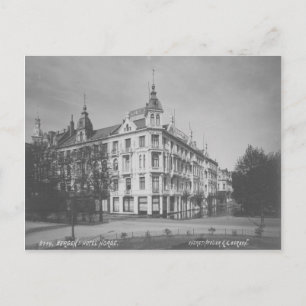 Historische Postkarte des Bergen Hotels
