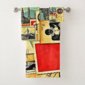 Historische Postreise Badhandtuch Set (Insitu)