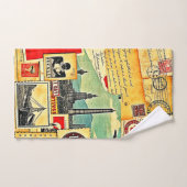 Historische Postreise Badhandtuch Set (Handtuch)