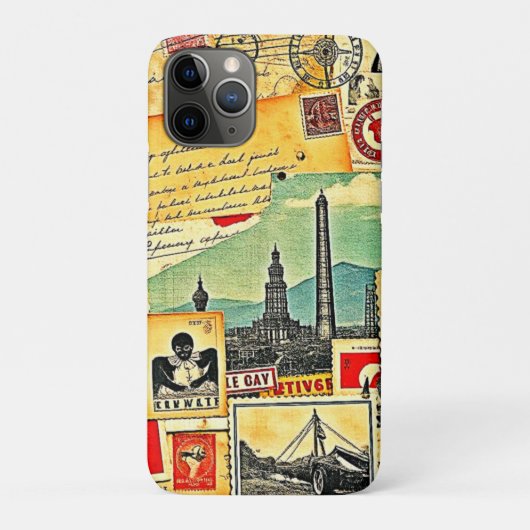 Historische Postreise Case-Mate iPhone Hülle (Rückseite)