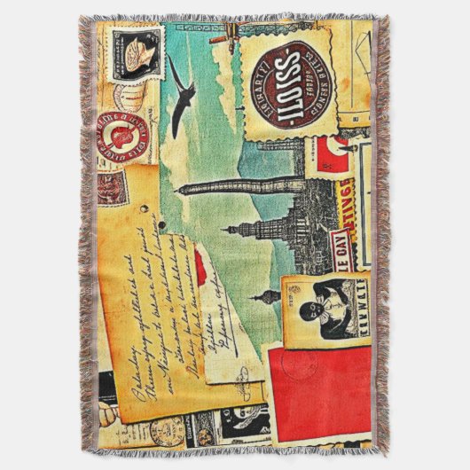 Historische Postreise Decke (Vorderseite Vertikal)