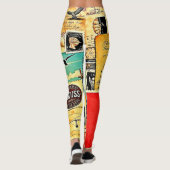 Historische Postreise Leggings (Rückseite)