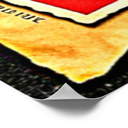 Historische Postreise Poster (Ecke)