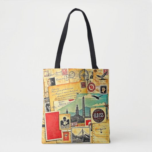 Historische Postreise Tasche (Vorderseite)