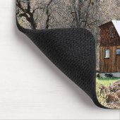 Historische Potato Creek Holzhütte...... Mousepad (Ecke)