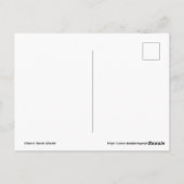 Historische Ranchräder Glänzend Postkarte (Rückseite)