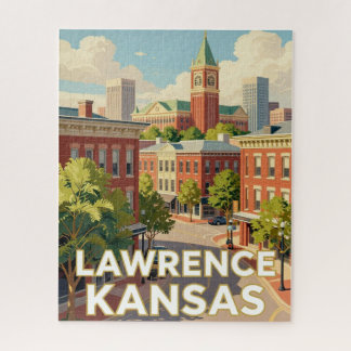 Historische Reise Lawrence Kansas Puzzle