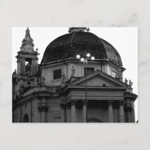 Historische Reise nach Rom Postkarte