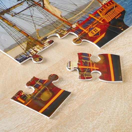 Historische Replik Segelschiff Sydney Puzzle (Seite)
