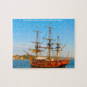 Historische Replik Segelschiff Sydney Puzzle (Horizontal)
