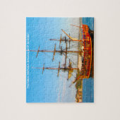 Historische Replik Segelschiff Sydney Puzzle (Vertikal)