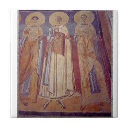 Historische römische Kunstkeramik Fliese