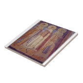 Historische römische Kunstkeramik Fliese (Seite)