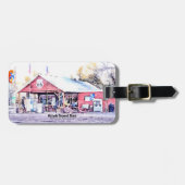 Historische Route 66 Arizona Allgemeiner Store Was Gepäckanhänger (Vorderseite horizontal)